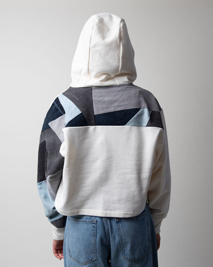 Grey Days Cropped Hoodie