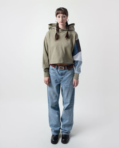 Olives Cropped Hoodie