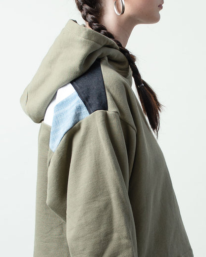 Olives Cropped Hoodie