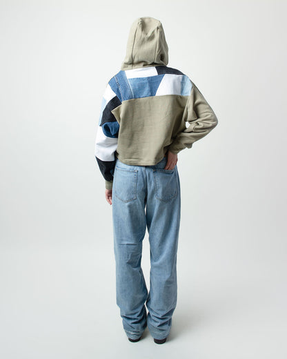 Olives Cropped Hoodie