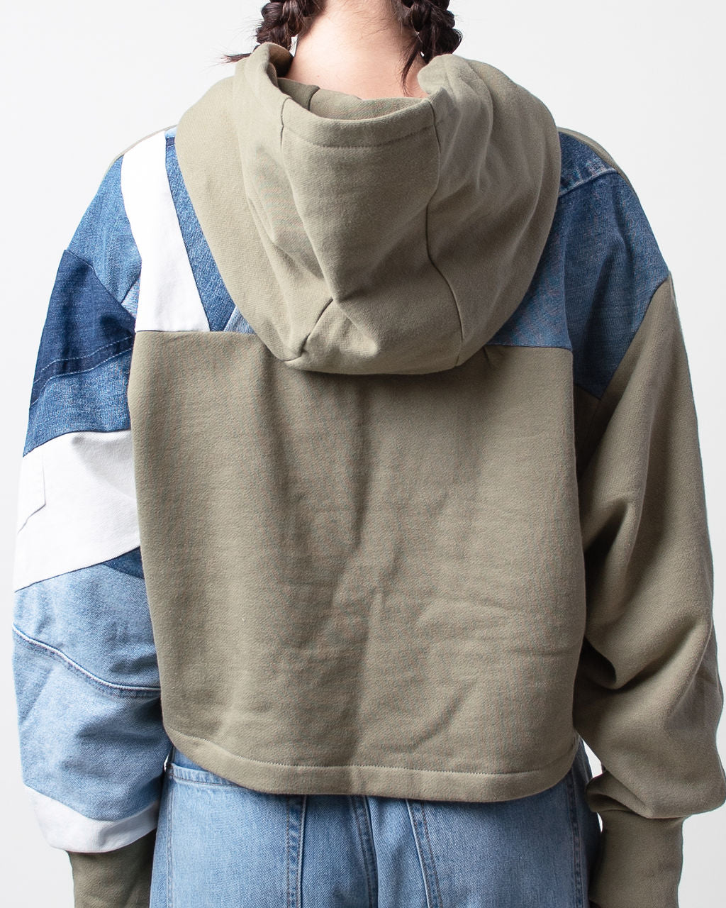 Glaciers Cropped Hoodie